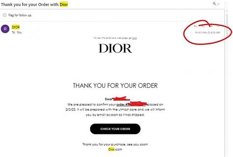 how long is dior shipping|dior order delivery time.